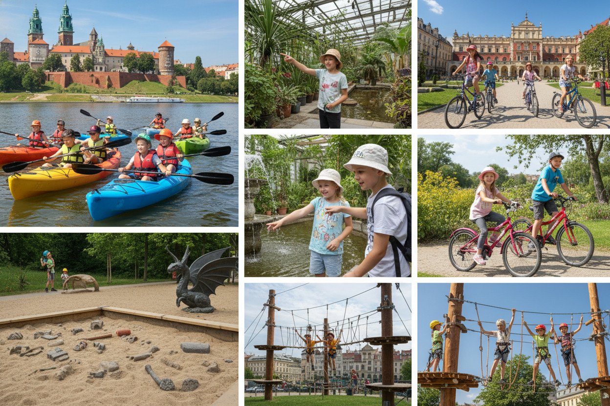 Co robić z dzieckiem w wakacje w Krakowie — przegląd możliwości