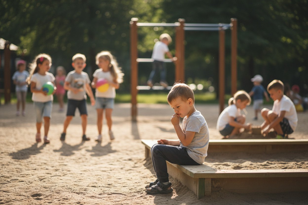 Co tak naprawdę oznacza nieśmiałość u dziecka