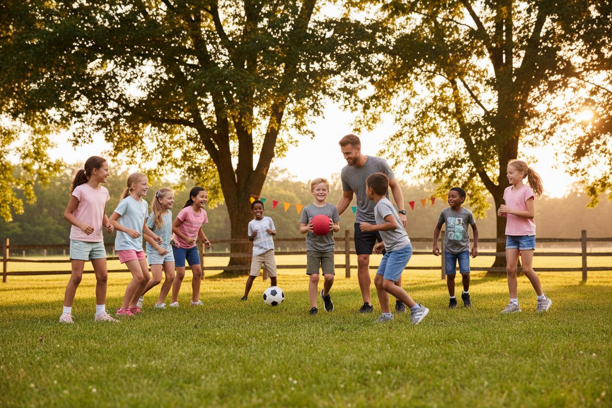 Nieśmiałe dziecko na zajęciach grupowych — sport jako naturalny katalizator integracji
