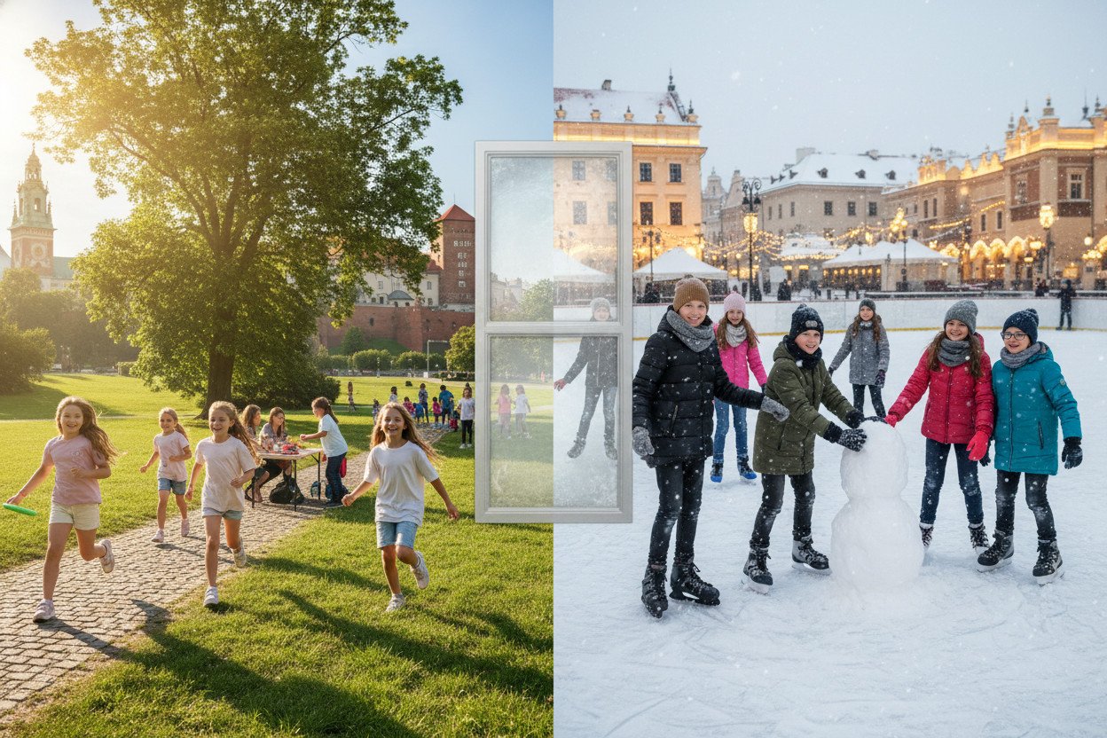 Półkolonie letnie vs zimowe – zestawienie najważniejszych różnic