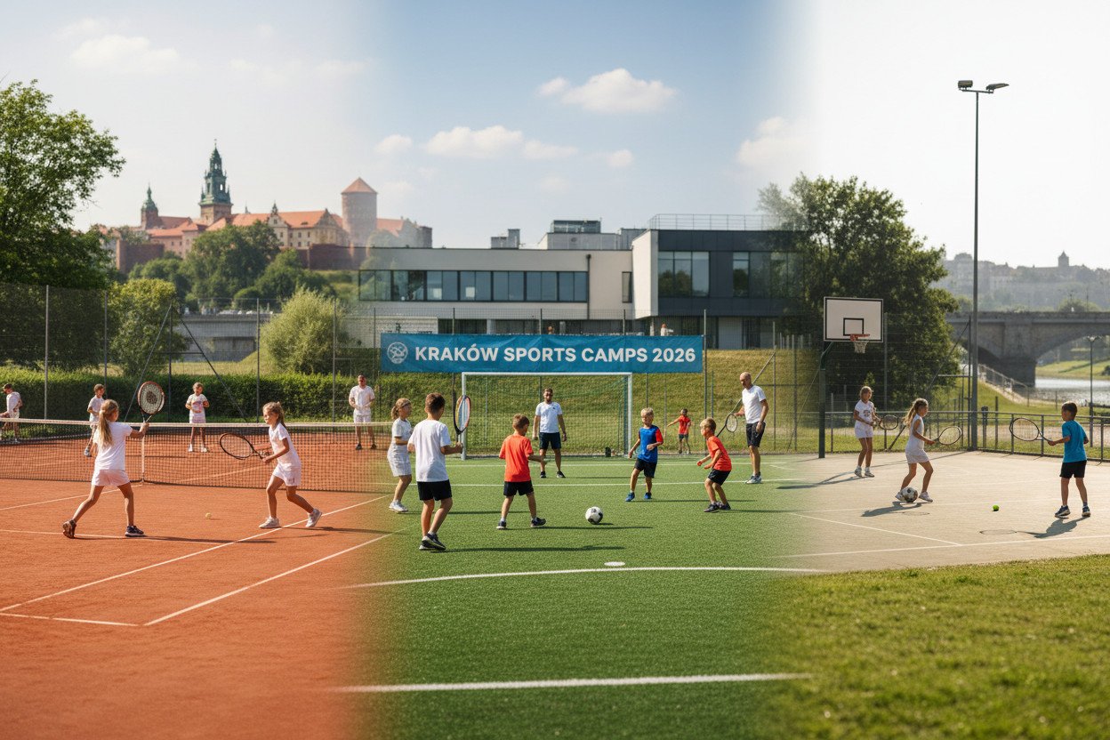 Półkolonie sportowe Kraków – tenis na tle innych dyscyplin