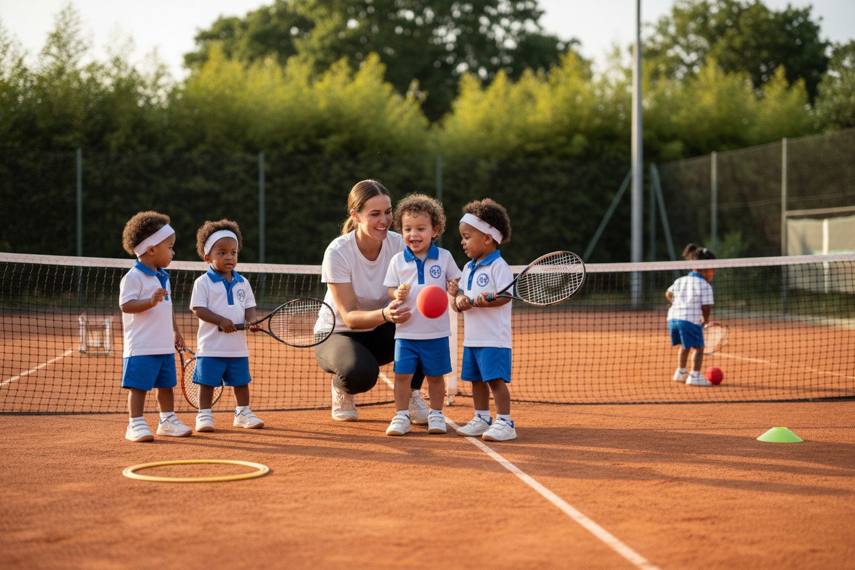 Tenis 3–4 latki — czy to nie za wcześnie?