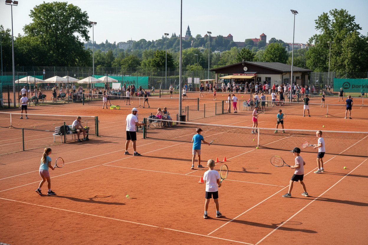 Tenis Kraków lato – co dzieje się na korcie przez cały tydzień?