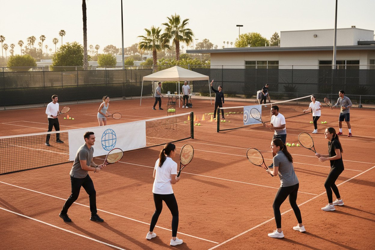 Zajęcia tenisowe dla pracowników — formaty, które działają